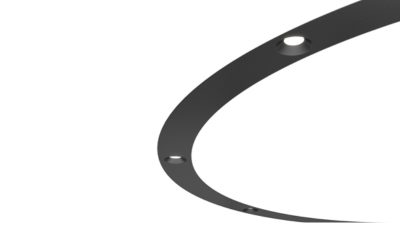 3G Lighting. 3GR-48RDSL. 4.8'' CURVED RECESSED SLOT 3'' ROUND DOWNLIGHT.