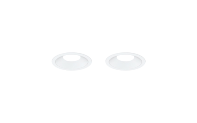 3G Lighting. 3G-DL2-33RA. 2 LIGHT DOWNLIGHT 3'' ADJUSTABLE DUAL APERTURE.