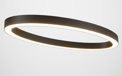 ALW. MR3-E. MOONRING 3 ELLIPSES SUSPENDED, CEILING.