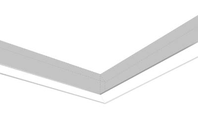 Axis Lighting. EX2RPAT. Extend 2 RGB+W Patterns Recessed mount.