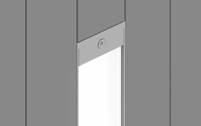 Axis Lighting. EX2R. Extend 2 Vertical Recessed Mount.