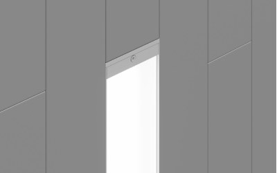 Axis Lighting. EX4R. Extend 4 Vertical Recessed Mount.