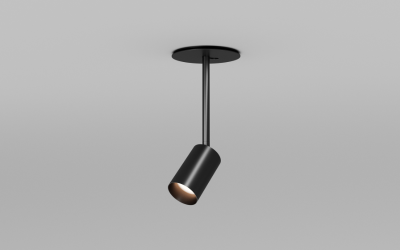 Axis Lighting. ST55SD. Stella 55 Surface Flush, Stem Mount Monopoint.