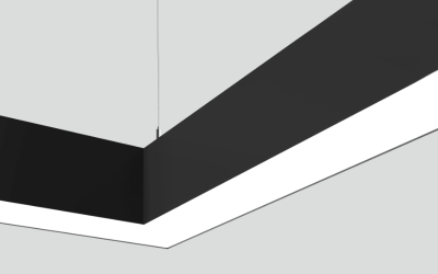 Axis Lighting. B6DLEDPAT. Beam 6 LED PENDANT MOUNT - DIRECT REGULAR LIT CORNER PATTERNS.