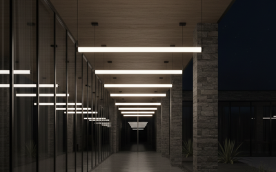 Bullard Bollards. BB-AP89-GL. Apollo 2 Horizontal Outdoor Pendant / Catenary System.