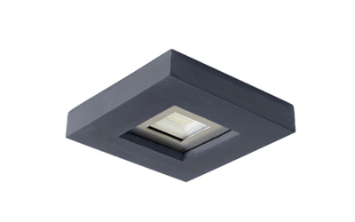Bullard Bollards. BB-1094C-9010. SCUBO C FLAT Surface Mounted Wall Luminaire.