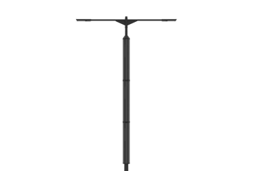 Bullard Bollards. BS-CS-D45-SLX. Colarsun DUAL 45 Parking Lot / Urban Luminaire.