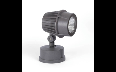 Bullard Bollards. BB-MNVRTX100-SP-GH. Vertex Medium Power Spotlight.