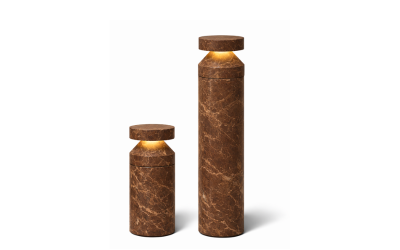 Bullard Bollards. BB-7168-ML. Mr. Dark Emperador Bollard.