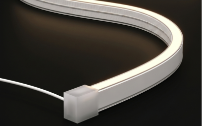 Bullard Bollards. BB-SLWLAQ-CL. Slick Willy Aquaris Architectural LED Neon.