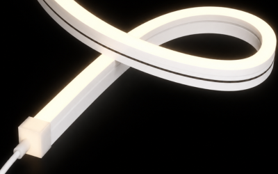 Bullard Bollards. BB-SLWLIF-CL. Slick Willy InfinityFlex Architectural LED Neon.
