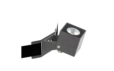 Bullard Bollards. BB-MGAXSSTR-SQ70-SP-GH. Mega AXIS STRAP SQ 70 SPOTLIGHT.