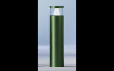 Bullard Bollards. BB-ART-GLC-M30. Art. 11 ILLUMINATED Security & Safety Bollards.