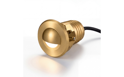 Bullard Bollards. BB-HFM-GL. HALFMOON wall recessed luminaire.