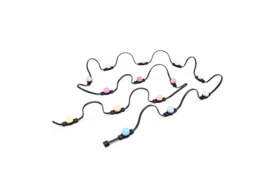 Color Kinetics. Flex Compact Pro Exterior flexible strands of high-intensity nodes with intelligent RGBiW light.
