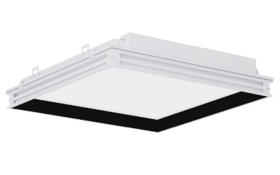 Corelite. PTR. Perceive Recessed LED 1' x 4', 2' x 2', 2' x 4'.