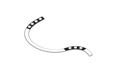 Coronet. LSR2. Slick Curve recessed.