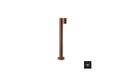 Designplan. Intono B 1.1 LED Bollard, 4.9'' x 23.6'' height, 9W, 331 lm, IP66ю