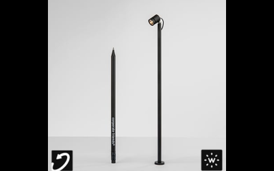 Designplan. C1-nano-VL Adj. LED Spotlight, Ø0.5'', 1W, 74 lm, IP20.