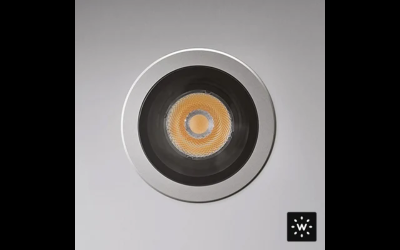 Designplan. Zero 110 LED In-Grade or Recessed Wall, Ø4.3'', 12W, 1143 lm, IP67.