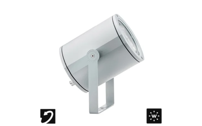 Designplan. MOK Adj. LED Floodlight, Ø6.7'' x 7.4'', 20W, 2034 lm, IP65, IP68.