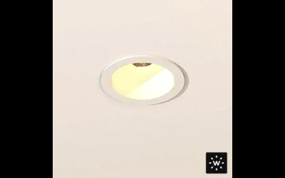 Designplan. Helax SML Beach Recessed LED Downlight, Ø2.5'', 4.0W, 450 lm, IP65.