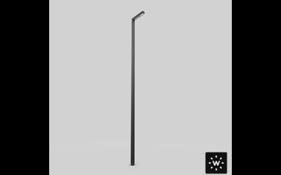 Designplan. LINEA LED Lamppost, 27.6'' x 216.5'' h, 26W, Integral, IP66.