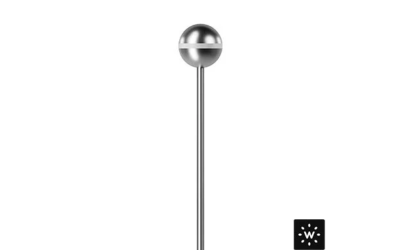 Designplan. Do 3 LED Bollard, Stainless Steel, Ø1.8 x 3 heights, 1W, 24 lm, IP66.