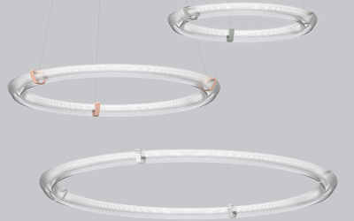 Eureka Lighting. RIVER ROUND Ceiling Suspended.