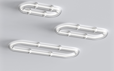 Eureka Lighting. RIVER OBLONG Ceiling Surface.