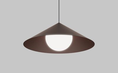 Eureka Lighting. 4230B-FLA. MIKA FLARE Ceiling Suspended.