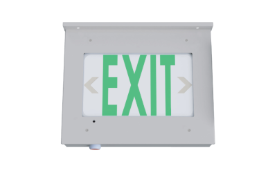Exitronix. LCE. Clean Room Surface Mount LED Exit.