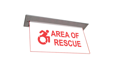 Exitronix. 900EX. Series Specialty Signage Edge-lit.