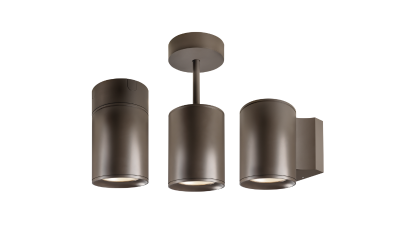 H. E. Williams, Inc.. W6CR. LED 6.5″ Wet Location Compact Cylinder – Round.