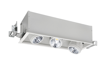 Juno. DCS30. DESIGNER COVE 1000/2000/3000 LUMEN LED OPEN APERTURE W/TRIM 1, 2 & 3 HEAD LED UNITS.