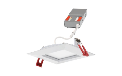 Juno. WF4/WF6. Contractor Select WF4 & WF6 ALO + SWW5 4'' & 6'' Flat LED Square Wafers.