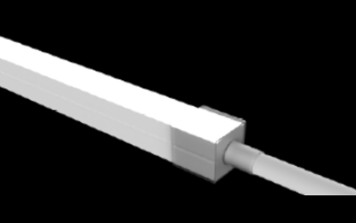 LLI Architectural Lighting. LLI-N4.4W. TUNABLE WHITE LED NEON (FIELD CUTTABLE) - 24V Square Profile / Top Bending / Silicone (ST63).