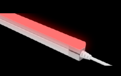 LLI Architectural Lighting. LLI-N5.3W. COLOR CHANGING RGB LED NEON (FIELD CUTTABLE) - 24V Dome Profile / Side Bending / Silicone (DS98).