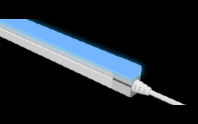 LLI Architectural Lighting. LLI-N5.3W. COLOR CHANGING RGBW LED NEON (FIELD CUTTABLE) - 24V Dome Profile / Side Bending / Silicone (DS98).