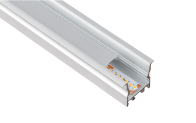 LLI Architectural Lighting. LLI-WDR. WIDE REGRESSED EXTRUSION + LED TAPELIGHT.