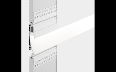 Luminii. KREST. Krest Reveal System - Dynamic Color Linear Mud-In Illumination System.