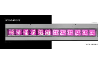 Lumenpulse. LFMI. Lumenfacade Max Inground COLOR CHANGING.