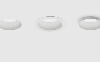 Lumenwerx. LV3.5RR. LIVV 3.5" DOWNLIGHT ROUND RECESSED , ADJUSTABLE, WALL WASH.