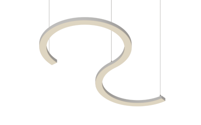 Lumenwerx. CURVSLIM2PAT. CURVIA SLIM 2 PATTERN PENDANT - RECESSED - SURFACE - WALL.