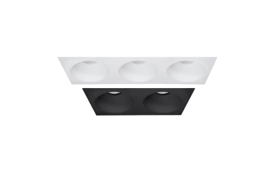 PureEdge Lighting. Luca 3.5'' Static White Multiples 120V-277V, Recessed Fixed, Adjustable & Wall Wash Downlights.
