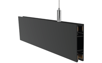 PureEdge Lighting. MTHL48. MicroTrack HiLo 48VDC CLASS 2, TWO CIRCUIT, SUSPENSION TRACK SYSTEM.