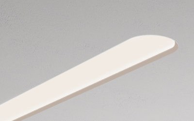 Pinnacle Architectural Lighting. CRD. CHUTE180 4” Open Recessed Linear Direct.