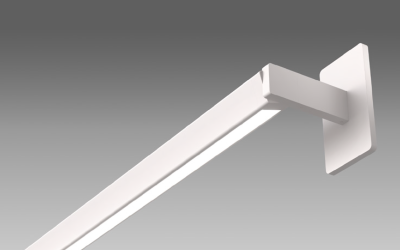 Pinnacle Architectural Lighting. PK. PIKA Arm Mount Micro Linear.
