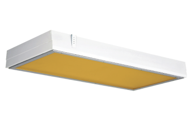 Paramount Lighting. G2AD. Grid Techniseal Troffer Narrow Spectrum Amber, Dual Circuit.