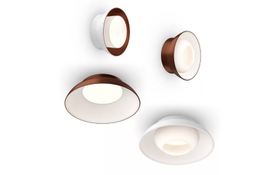PrentaLux. Fluxyn Series - 8" Disc Surface Mount 4" Integral LED Light Engine Performance Decorative.